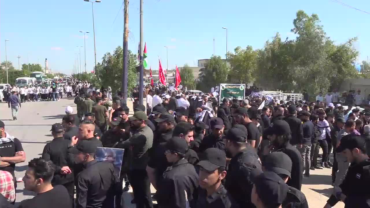 مسيرات في بغداد دعماً لقضية الشعب الفلسطيني ومقاومته في يوم القدس العالمي